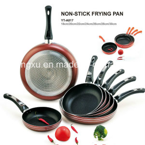 Handle Coated Aluminium Non-Stick Frying Pan for Cookware Sets Sx-Yt-A017