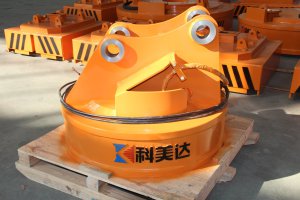 China Manufacturer of Scraps Lifting Magnet for Excavator