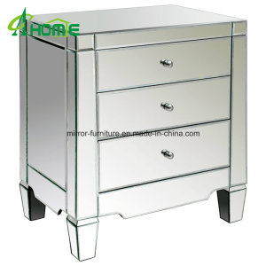 Mirrored 3 Drawer Chest/Mirrored 3 Drawer Bedside Table/Nightstand